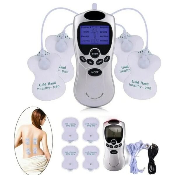 Gimnasia Pasiva Electro Estimulador Terapia Del Dolor 8 Electrodos