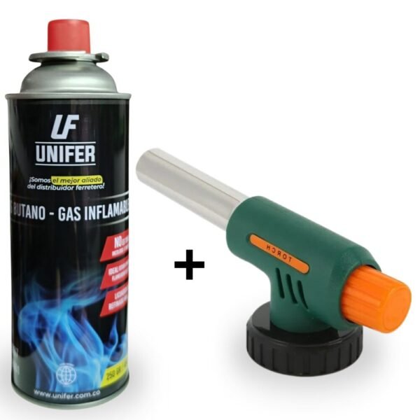 Soplete Encendedor Master Torch Automatico + Pipeta Gas Butano