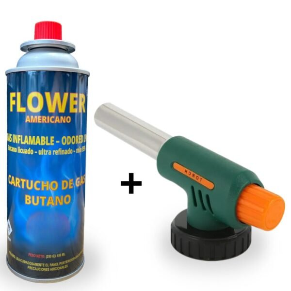 Soplete Encendedor Master Torch Automatico + Pipeta Gas Butano