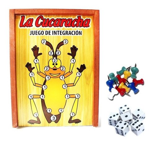  La cucaracha juego de integración : Juguetes y Juegos