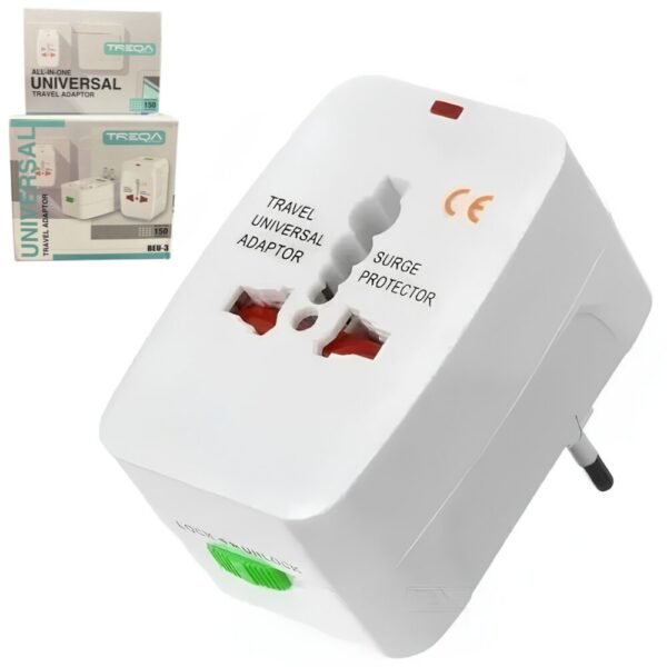 Adaptador Viajero Convertidor Universal Europeo
