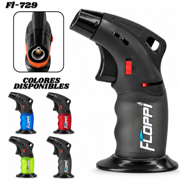 Soplete Encendedor Flameador Recargable Fl-729