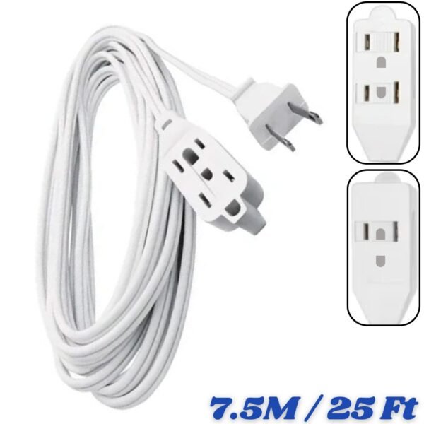 Extension Electrica 7.5 Metros / 25ft