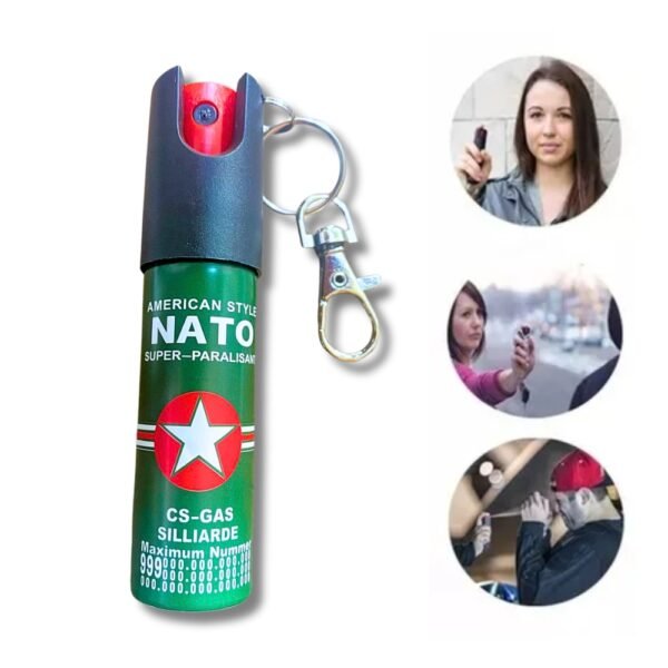 Gas Pimienta Llavero Nato