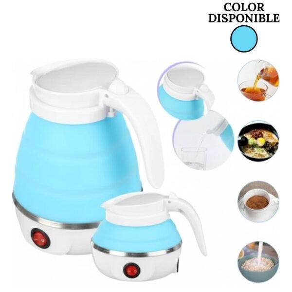 Hervidor Electrico Calentador De Agua Tetera Plegable