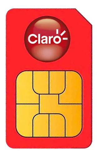 Tarjeta SIM CARD Prepago Claro