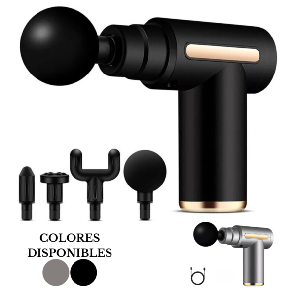 Pistola Masajeador Muscular De Mano Relajante Gun