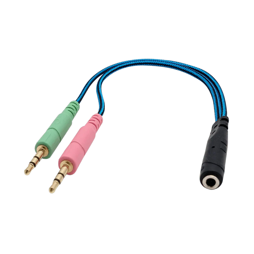 Cable Divisor De Audio Triestereo 2 Machos A 1 Hembra 3.5 Mm | Los ...