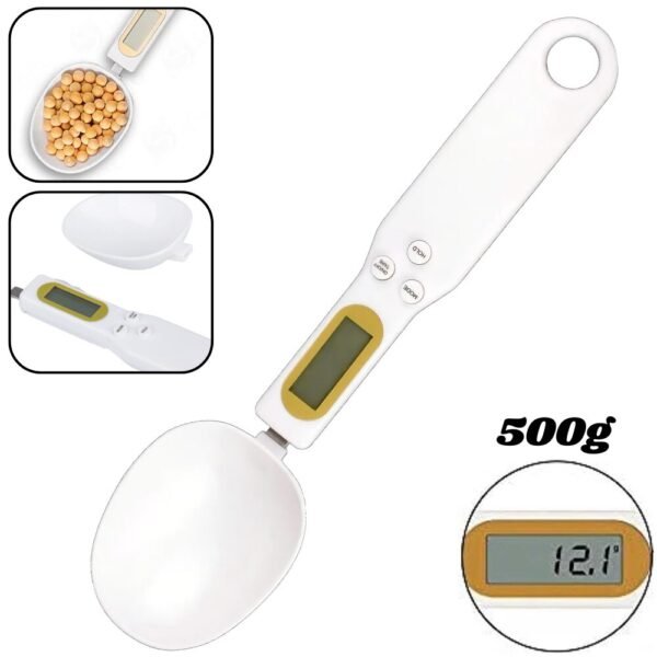 Pesa Bascula Cuchara Gramera Digital 500gr