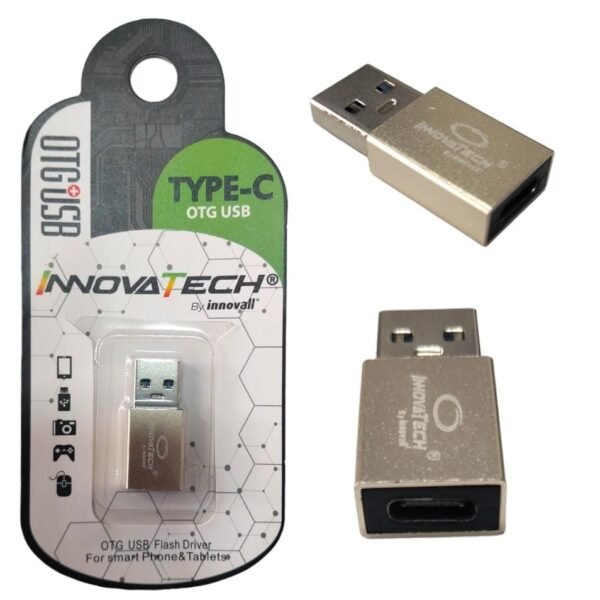Adaptador Convertidor Otg Usb C Tipo c Hembra A Usb Macho