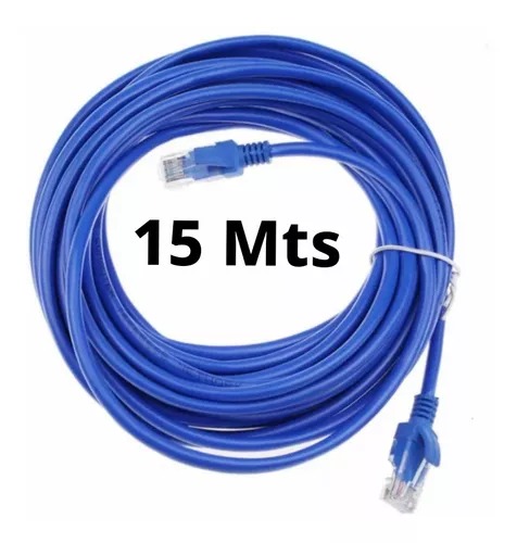 Cable De Internet 15 Metros Largo - Cable Ethernet Lan 15mt