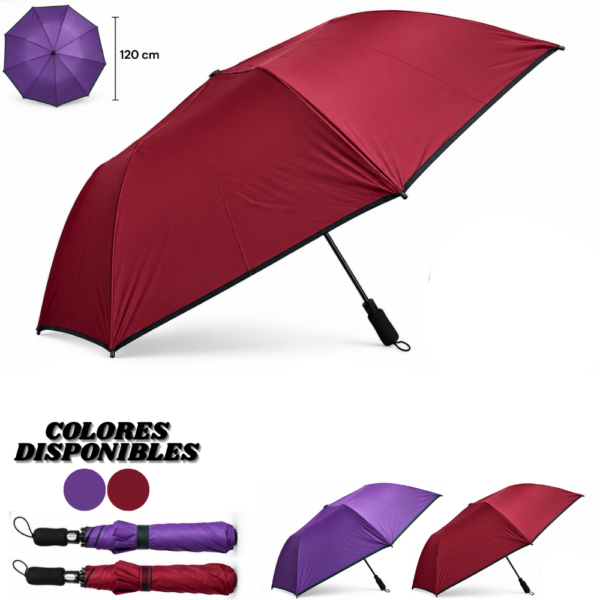 Sombrilla Paraguas Parasol apertura automatica