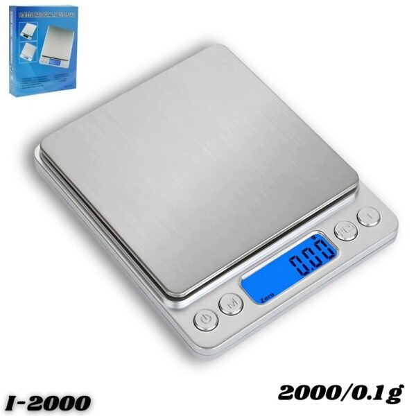 Pesa Bascula Gramera Digital Presicion 2000gr 2Kg 0.1g I-2000