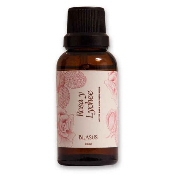 Esencia Humidificador Aroma Aceite Rosa y Lyche
