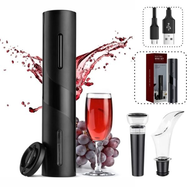 Sacacorchos Electrico Destapador De Botella De Vino Recargable