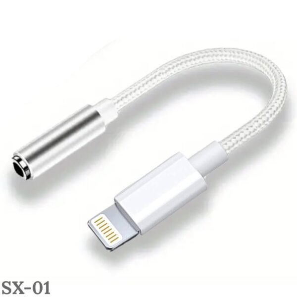 Adaptador De Audio Iphone Lightning A Jack 3.5mm