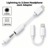 Adaptador De Audio Iphone Lightning A Jack 3.5mm