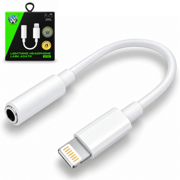 Adaptador De Audio Iphone Lightning A Jack 3.5mm