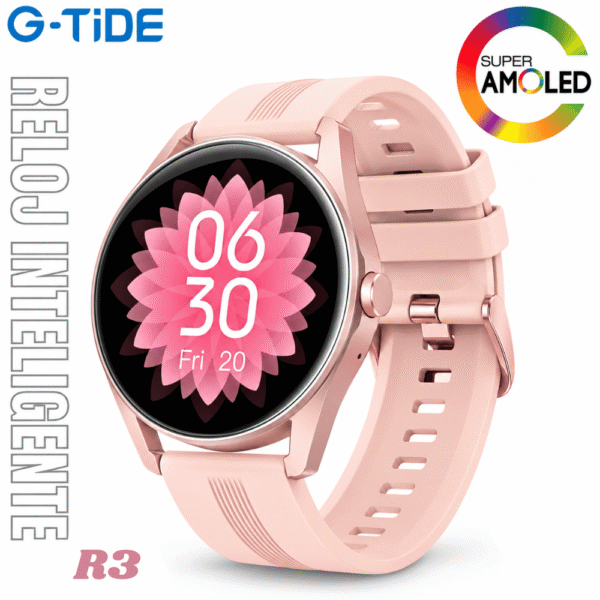 Reloj Inteligente Smartwatch Bluetooth G-tide R3 Rosado