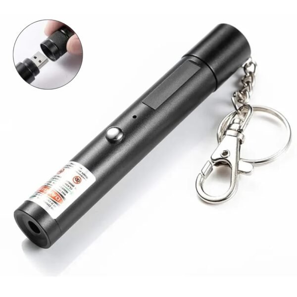 Laser Punto Verde Llavero Super Potente Recargable USB