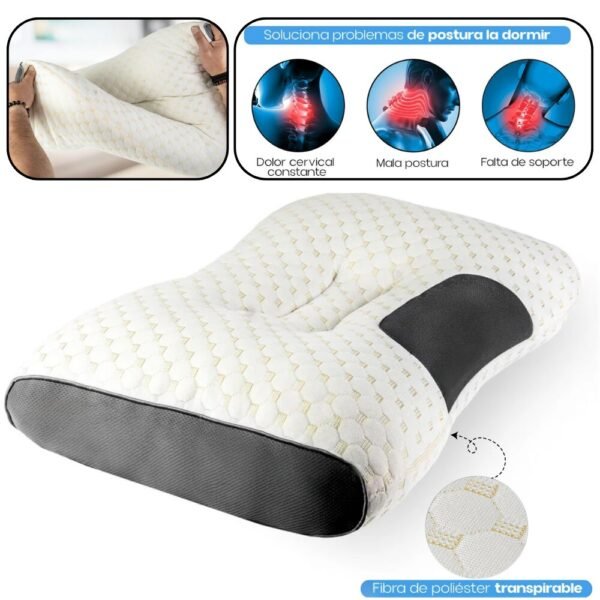 Almohada Ortopedica Cervical Para El Cuello