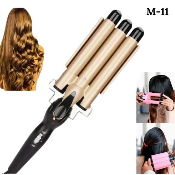 Plancha Pinza De Cabello Ondas De Sirena Rizadora Onduladora XR-8829/8808 - M-11