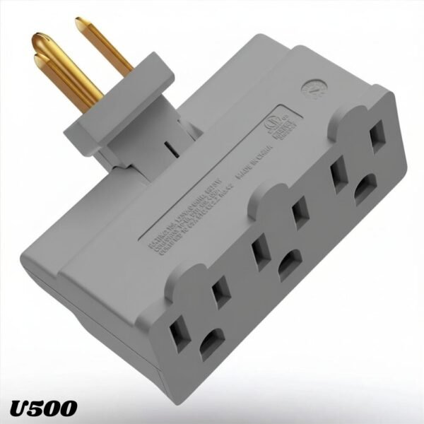 Clavija Multitoma Extensor Divisor Tomacorriente 3 Salidas Con Polo A Tierra