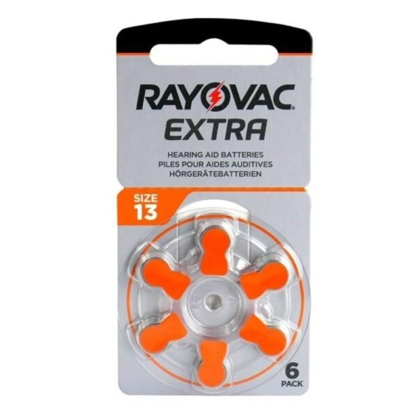 Bateria Auditiva Rayovac #13 X6 Und