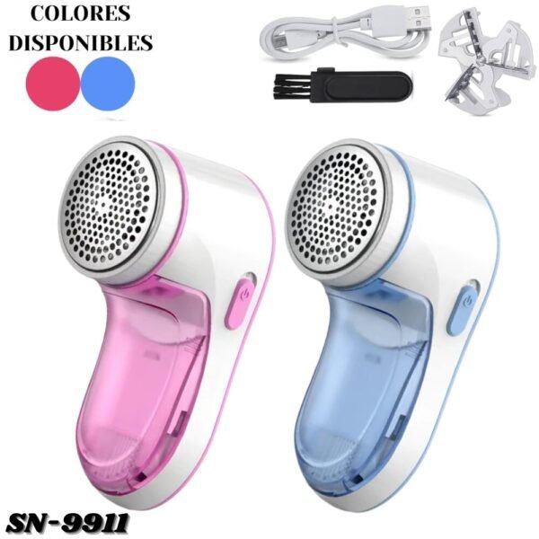 Extractor Removedor De Pelusas Quita Motas Para Ropa Viajero Recargable