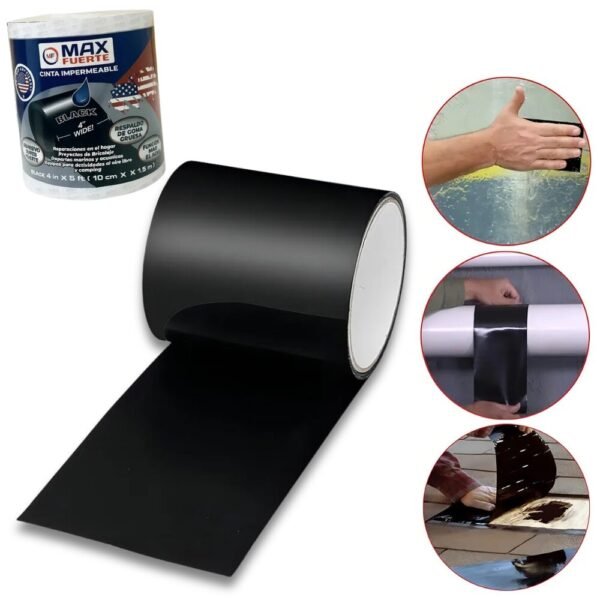 Cinta Adhesiva Aislante De Reparacion Impermeable