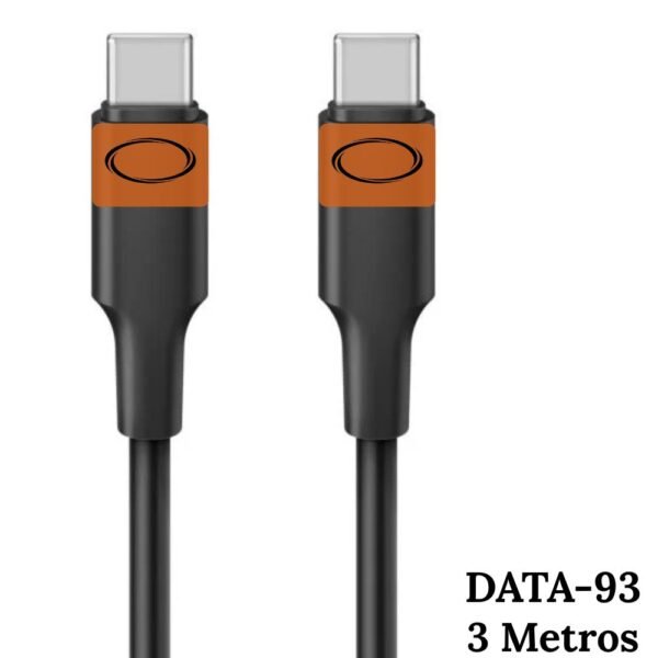 Cable Tipo C A Tipo C 3 Metros 60W Alta Calidad Innovall Data-93