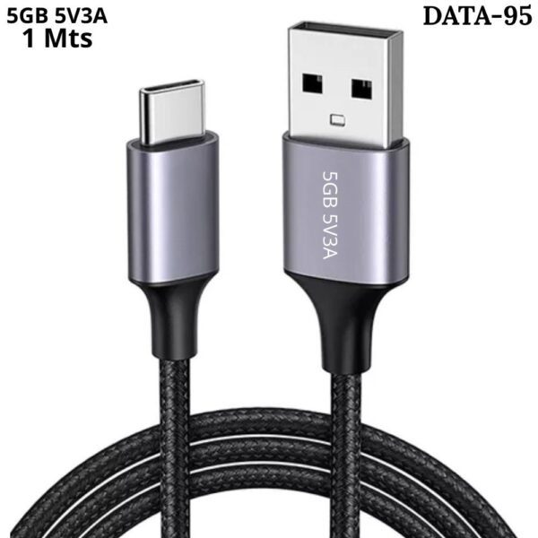 Cable De Datos Usb A Tipo C 1 Metro 3.0a Alta Calidad Innovall Data-95