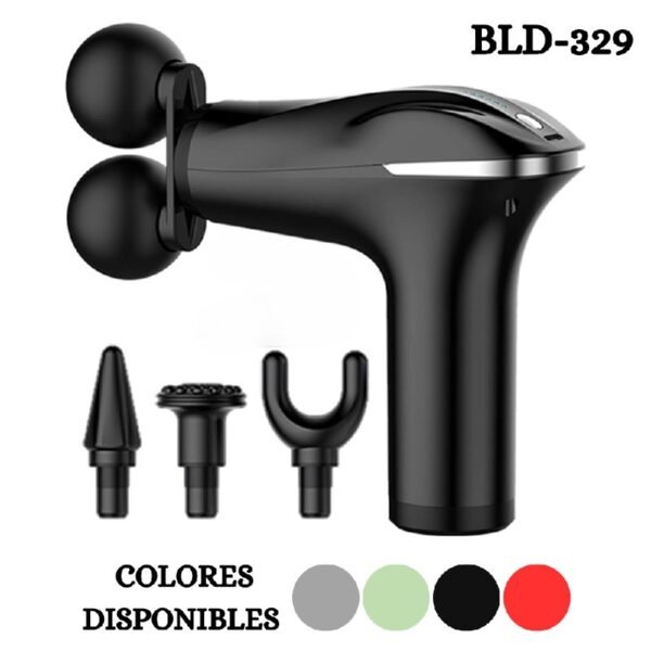 Masajeador Muscular De Mano Relajante Gun BLD-329