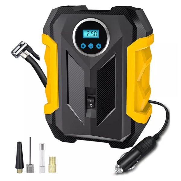Inflador De Llantas Compresor Portatil Para Carro Moto Bicicleta Balones Carsun C1399