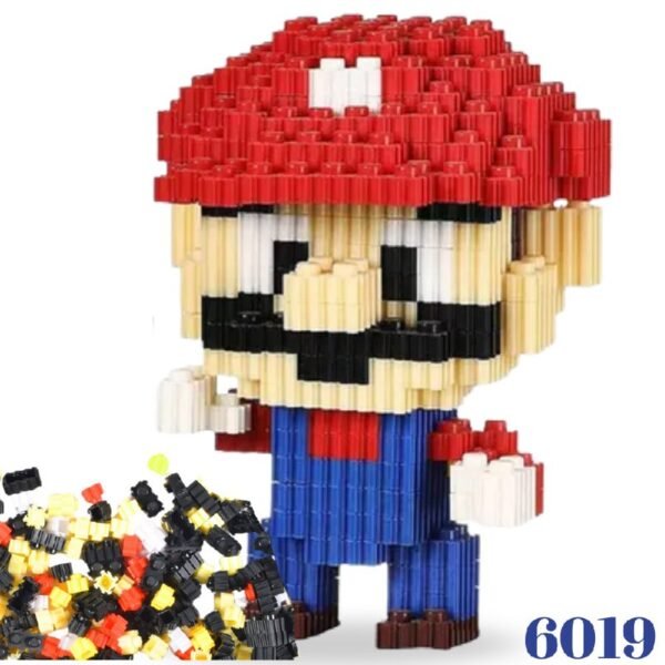 Mini Armatodo Bloque De Construccion Diseño Mario Bross