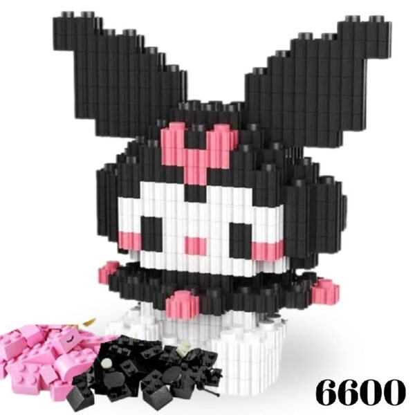 Mini Armatodo Bloque De Construccion Diseño Kuromi
