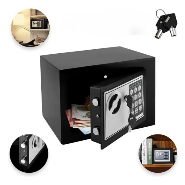 Caja Fuerte de seguridad Digital electrónica Con Llave