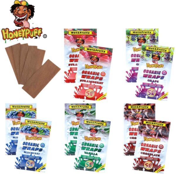 Blunts Honeypuff Wraps Organico X5 Blunt