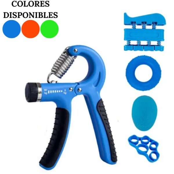Kit Mancuerna Ejercitador De Brazo Agarre ajustable Hand Grip