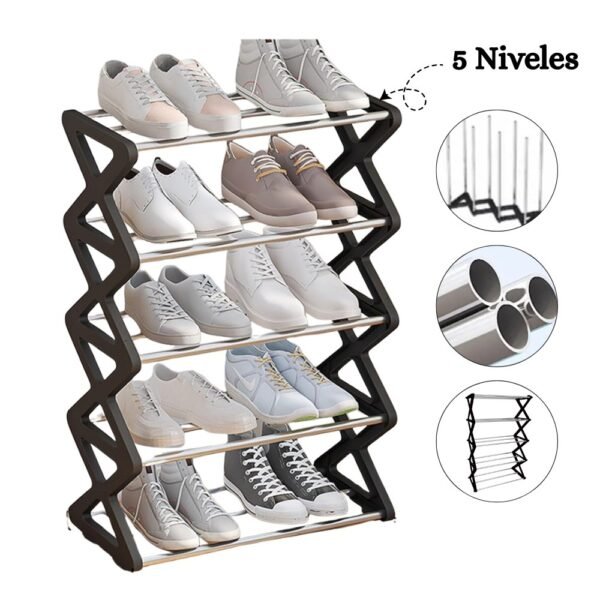 Organizador Multifuncional Organizador De Zapatos 5 Niveles Zapatero