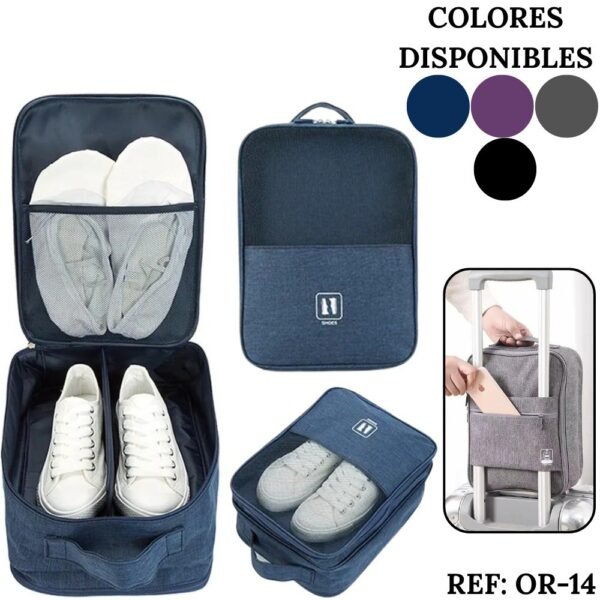 Bolso Organizador De Zapatos Para Viaje Bolsa De Almacenamiento Portatil
