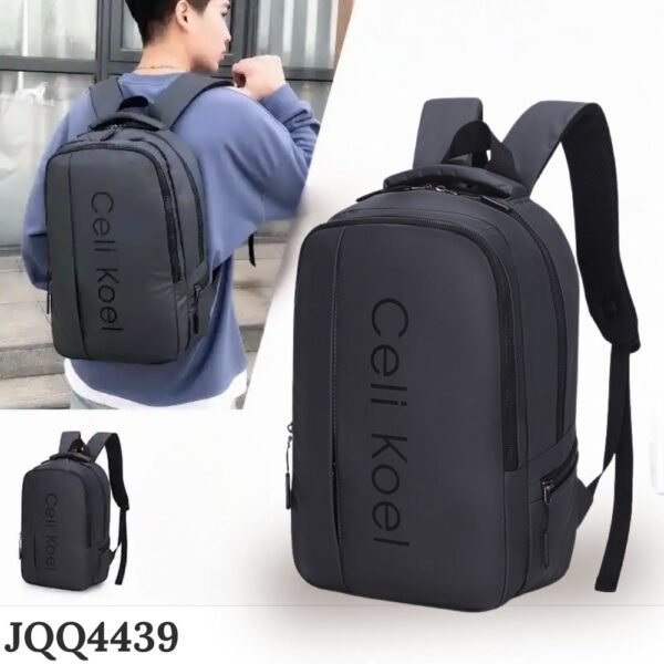 Bolso Morral Mochila De Viaje Portatil Celi Koel Gran Capacidad Negro