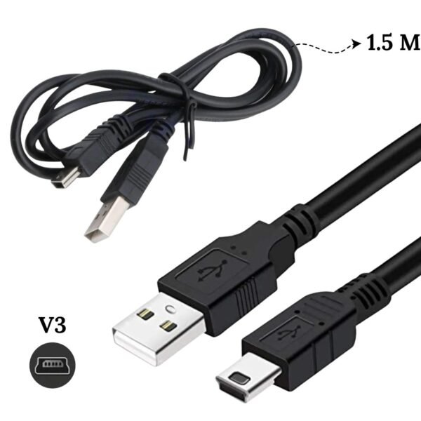 Cable De Carga Usb A Mini Usb V3 1.5 M