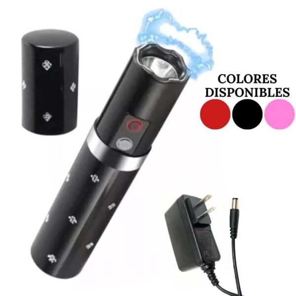 Taser Tabano Defensa Personal Labial Con Linterna