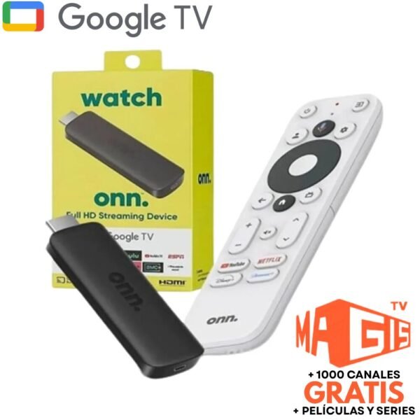 Convertidor Watch Onn Original Hd 2k Smart Tv Android Con Magis