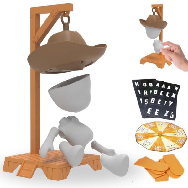 Juego De Mesa Ahorcado Vaquero Magnetico Hankman