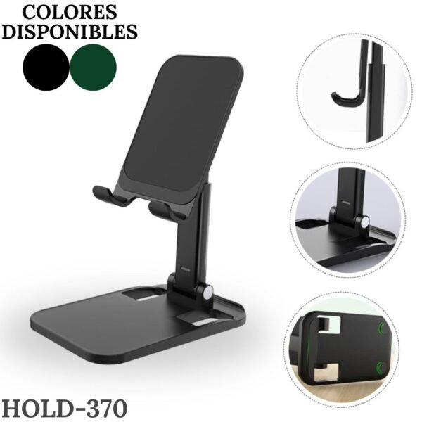 Holder Soporte Base Para Celular Ajustable Hold 370