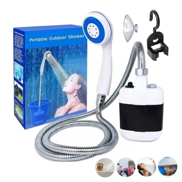 Ducha Regadera Sumergible Bomba Eléctrica Portatil Camping