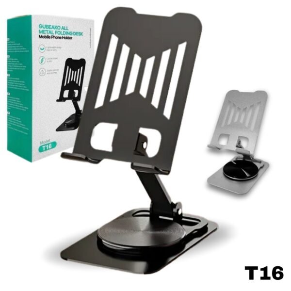 Holder Soporte Base Para Celular Ajustable Giratoria T16