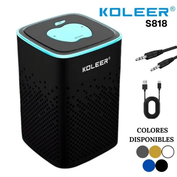 Parlante Bocina Koleer S818 Bluetooth Recargable